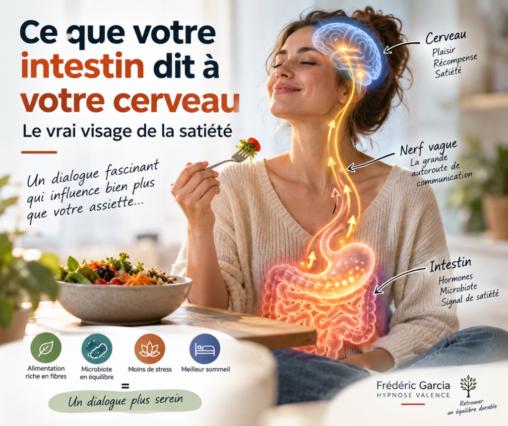 Ce que votre intestin dit à votre cerveau — blog de Frédéric Garcia, praticien en hypnose à Valence
